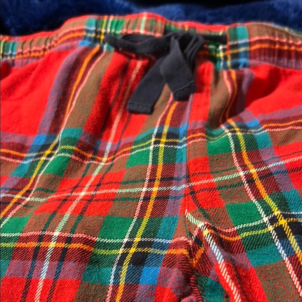 Red Plaid Pajama Pants for men or women
